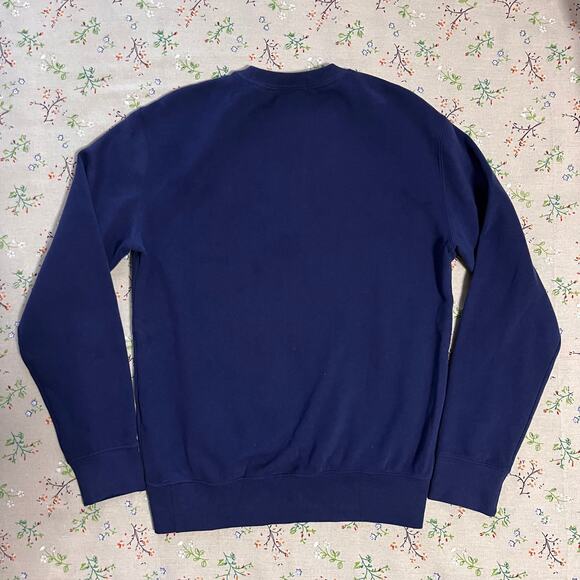 Polo Ralph Lauren Embroidered Logo Crest Pullover Crewneck Sweater Fleece Small - Picture 2 of 5